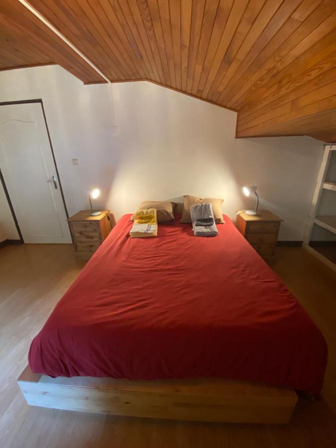 Logement Mansarde Dans Maison Avec Jardin En Bord De Piste, Vue Montagne 莱苏什 外观 照片